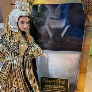 Previously owned Mattel doll Elizabeth Taylor as Cleopatra.